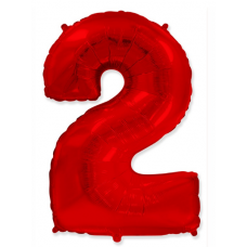 Ф ЦИФРА 2 40" Red